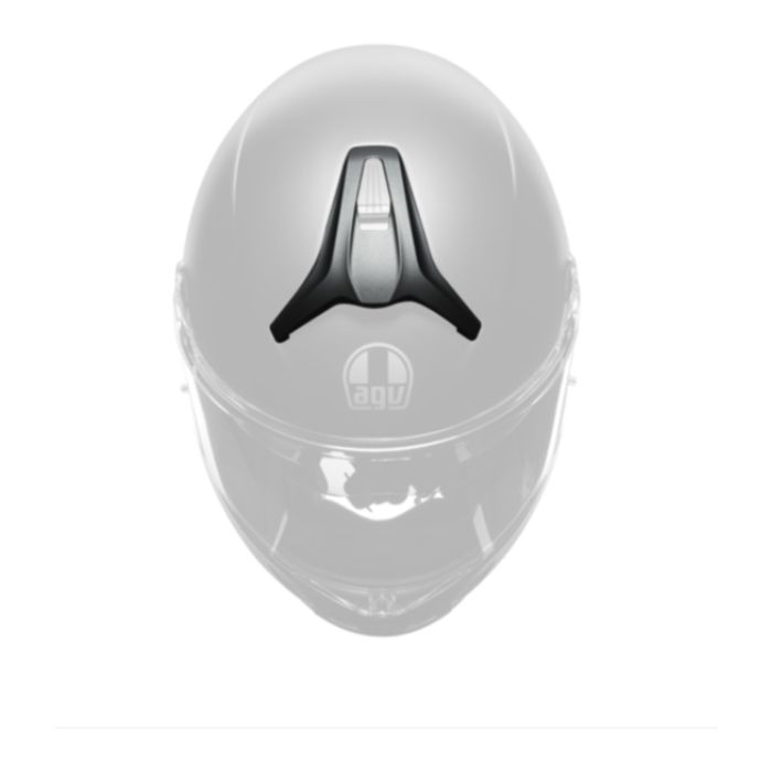 Agv Front Vent Cover Painted Tourmodular Matt Black