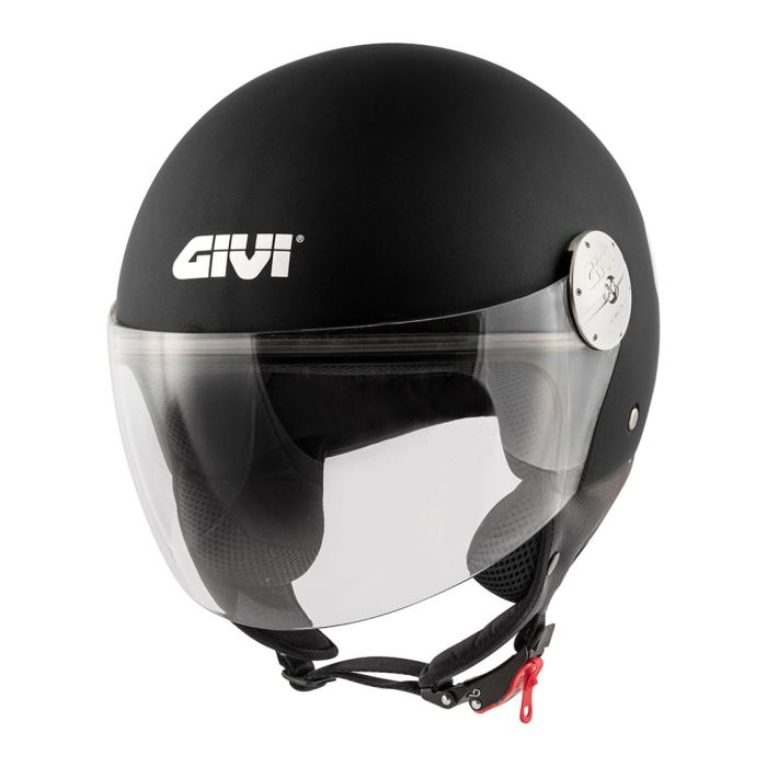 Casco D-jet Givi 10.7 Evo Solid Nero Opaco