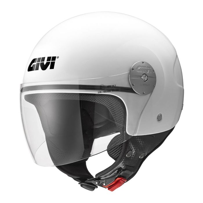 Casco D-jet Givi 10.7 Evo Solid Bianco Lucido