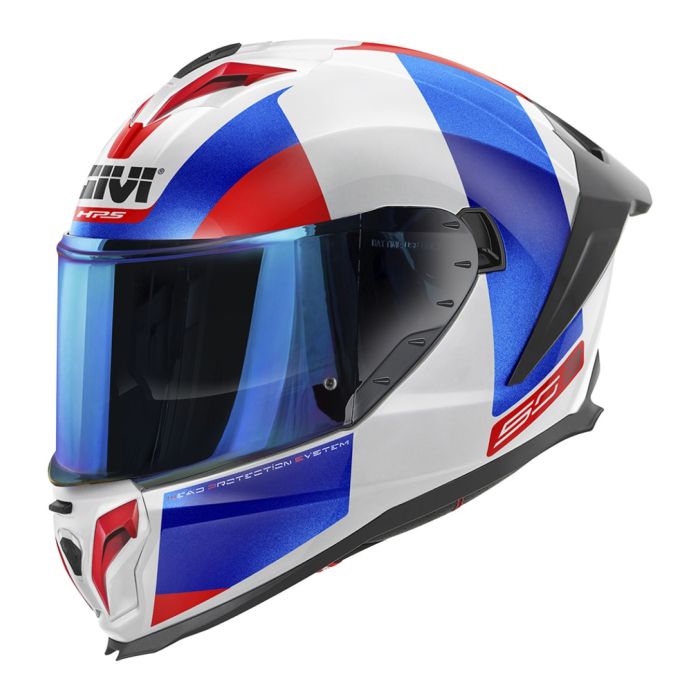 Casco Integrale Givi 50.3 Vision Bianco Blu Rosso