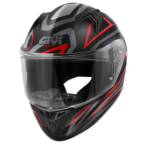 Casco Integrale Givi 50.7 Proton Titanio Op. Rosso