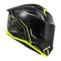 Casco Integrale Givi 50.8 Mystical Nero Giallo Fluo