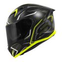Casco Integrale Givi 50.8 Mystical Nero Giallo Fluo