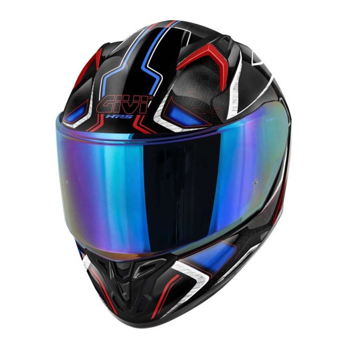 Casco Integrale Givi 50.8 Mystical Rosso Bianco Blu