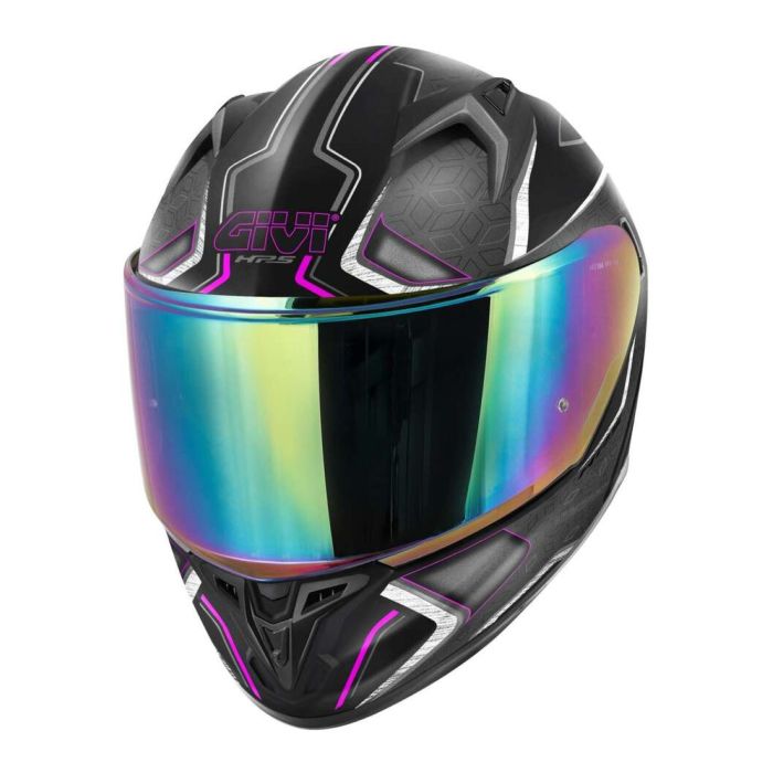 Casco Integrale Givi 50.8 Mystical Titanio Fucsia