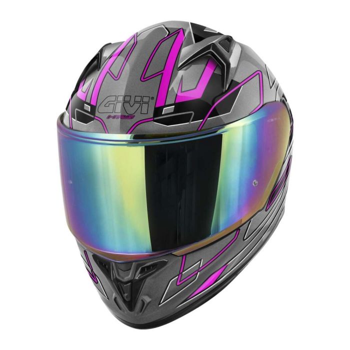 Casco Integrale Givi 50.9 Assault Nero Fucsia