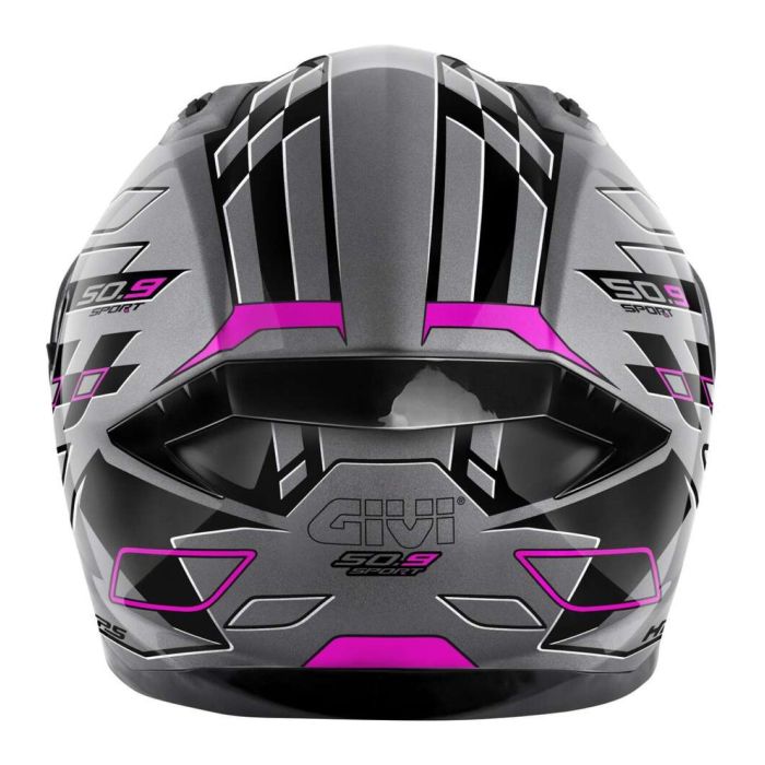 Casco Integrale Givi 50.9 Assault Nero Fucsia