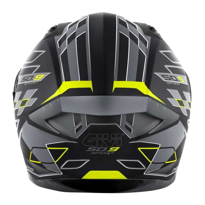 Casco Integrale Givi 50.9 Assault Nero Giallo