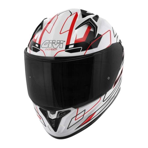 Casco Integrale Givi 50.9 Assault Bianco Nero Rosso