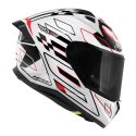 Casco Integrale Givi 50.9 Assault Bianco Nero Rosso