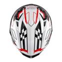 Casco Integrale Givi 50.9 Assault Bianco Nero Rosso
