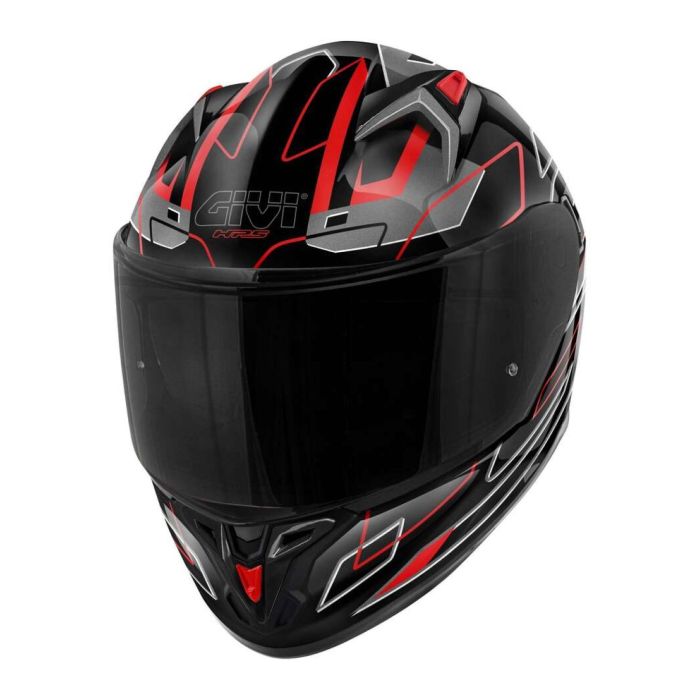 Casco Integrale Givi 50.9 Assault Nero Titanio Rosso