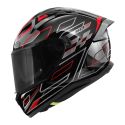 Casco Integrale Givi 50.9 Assault Nero Titanio Rosso