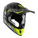 Casco Cross Givi 70.1 Vector Argento Giallo