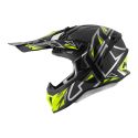 Casco Cross Givi 70.1 Vector Argento Giallo