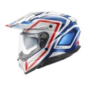 Casco Enduro Givi 80.1 Apex Blu Bianco Rosso
