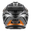 Casco Enduro Givi 80.1 Apex Titanio Nero Arancio