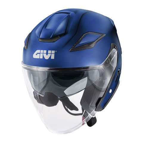 Casco Jet Givi X29 Solid Blu Opaco