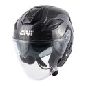 Casco Jet Givi X29 Carbon Solid Carbonio Lucido