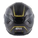 Casco Jet Givi X29 Carbon Carbonio Nero Oro