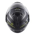 Casco Reversibile Givi X30 Pulsar Nero Op. Giallo