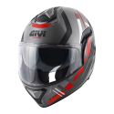 Casco Reversibile Givi X30 Pulsar Titanio Op. Nero Ros