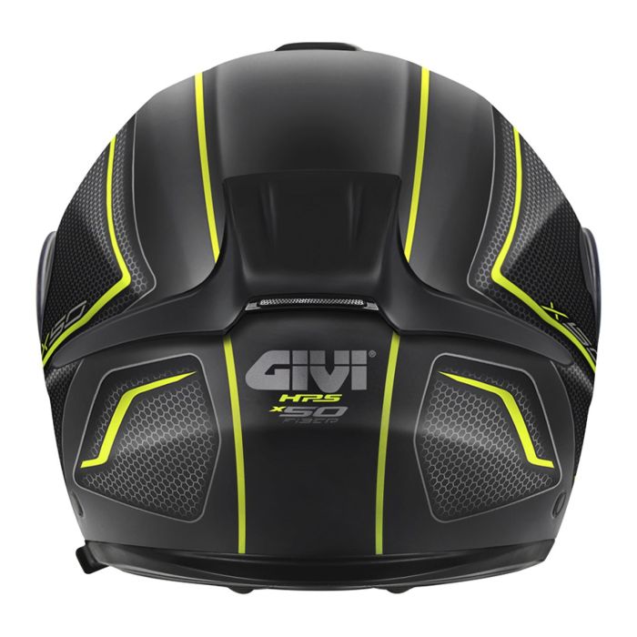Casco Modulare Givi X50 Hologram Nero Op. Giallo