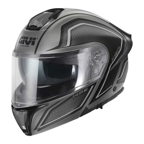 Casco Modulare Givi X50 Hologram Titanio Op. Grigio