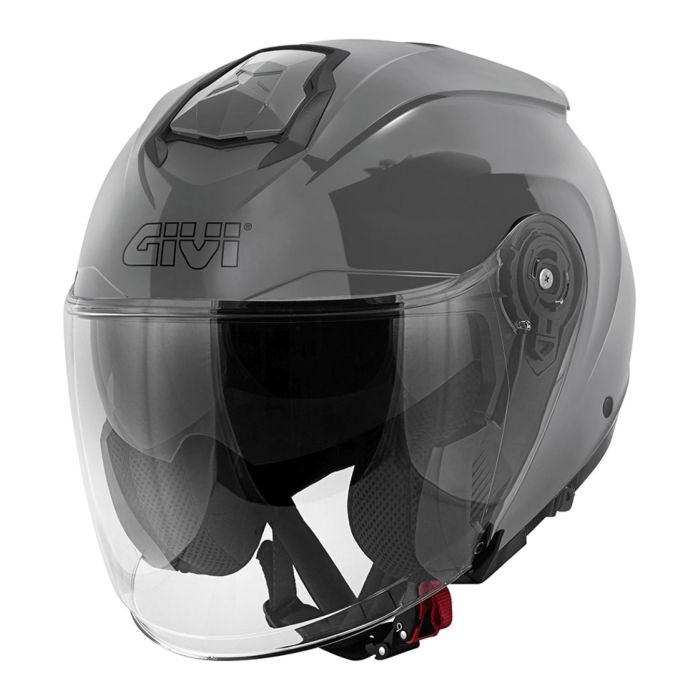 Casco Jet Givi X25 Solid Grigio Opaco