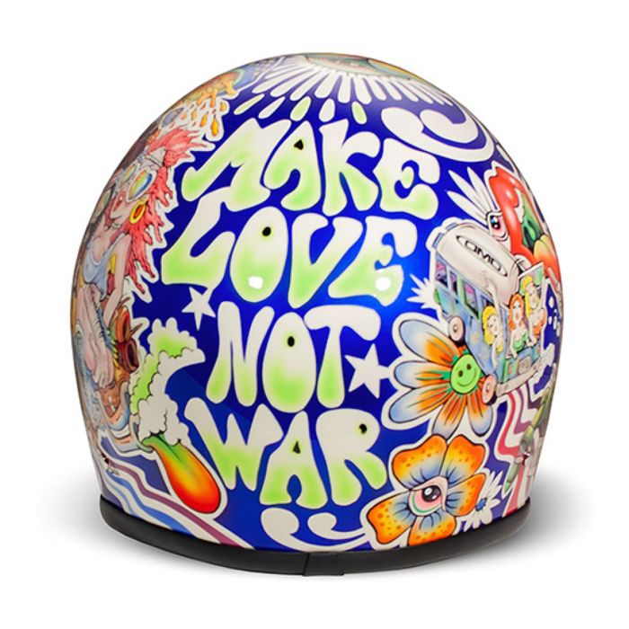 Casco Integrale Dmd Seventyseven Graphic Flower Power