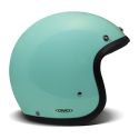 Casco Jet Dmd Retro Mono Turquoise
