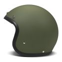 Casco Jet Dmd Retro Mono Matt Green