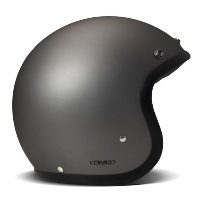 Casco Jet Dmd Retro Mono Matt Grey