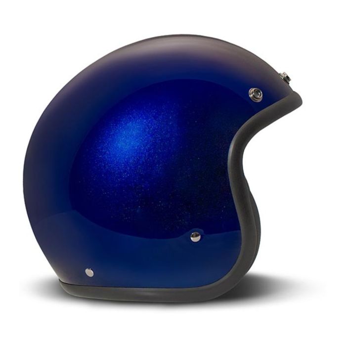 Casco Jet Dmd Retro Mono Deep Blue