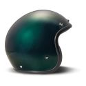 Casco Jet Dmd Retro Mono Deep Green