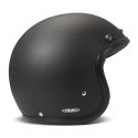 Casco Jet Dmd Retro Mono Matt Black