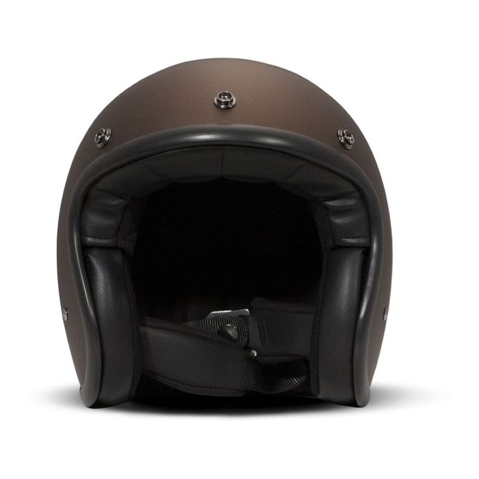 Casco Jet Dmd Retro Mono Caffè