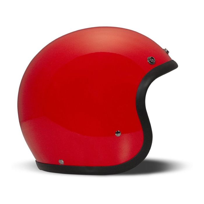 Casco Jet Dmd Retro Mono Red