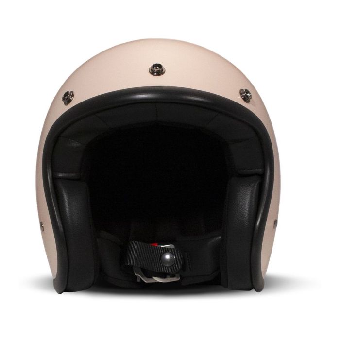 Casco Jet Dmd Retro Mono Cipria