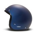 Casco Jet Dmd Retro Mono Matt Deep Blue
