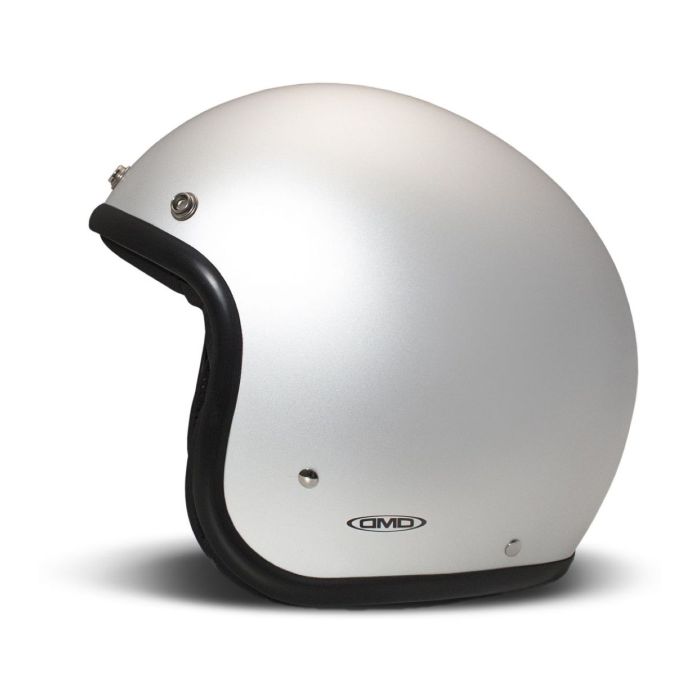 Casco Jet Dmd Retro Mono Aluminium