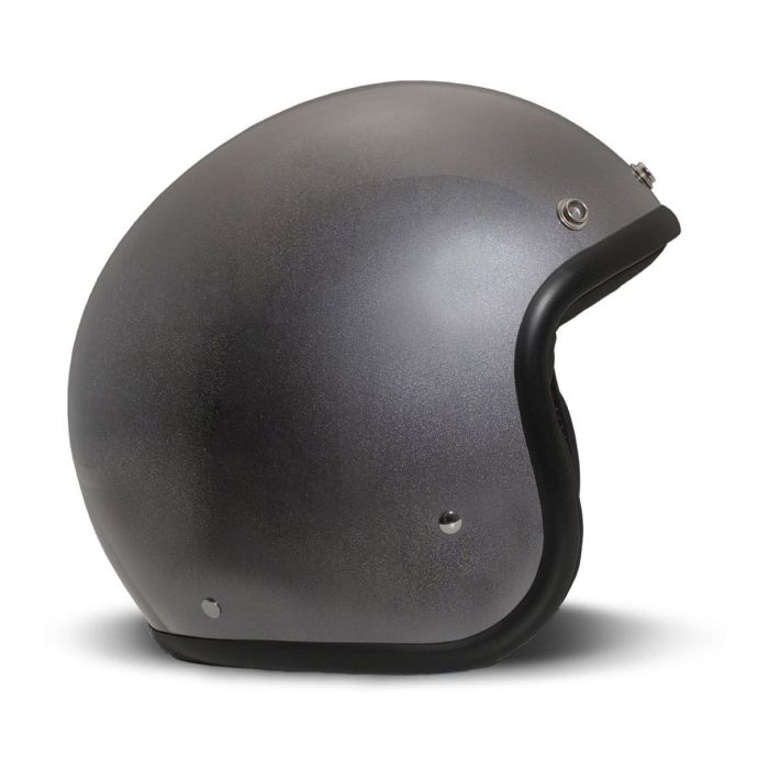 Casco Jet Dmd Retro Mono Metallic Grey