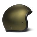 Casco Jet Dmd Retro Mono Olive Gold