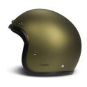 Casco Jet Dmd Retro Mono Olive Gold
