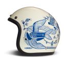 Casco Jet Dmd Retro Graphic Tigre