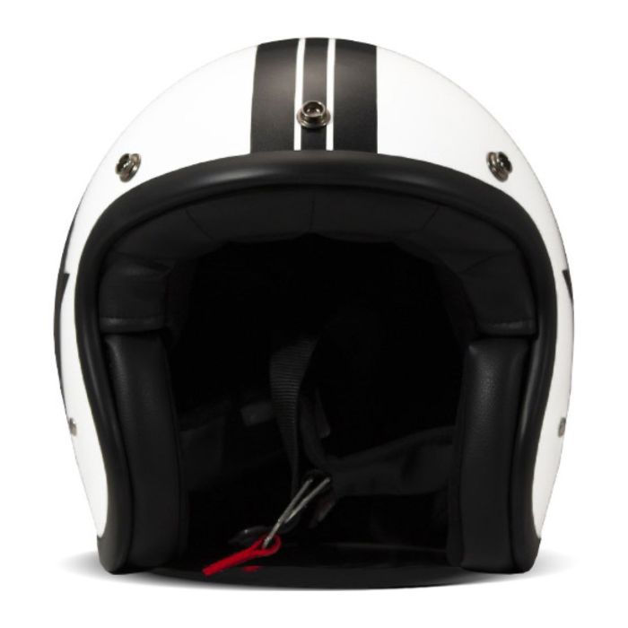 Casco Jet Dmd Retro Color Star White