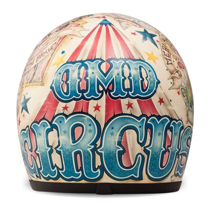 Casco Jet Dmd Retro Design Circus