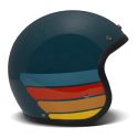 Casco Jet Dmd Retro Color Petrolhead