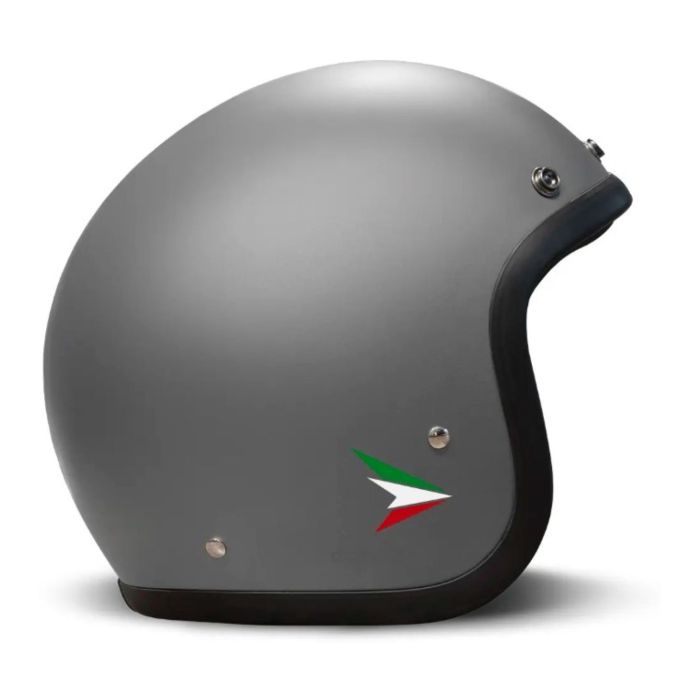 Casco Jet Dmd Retro Color Ita Grey