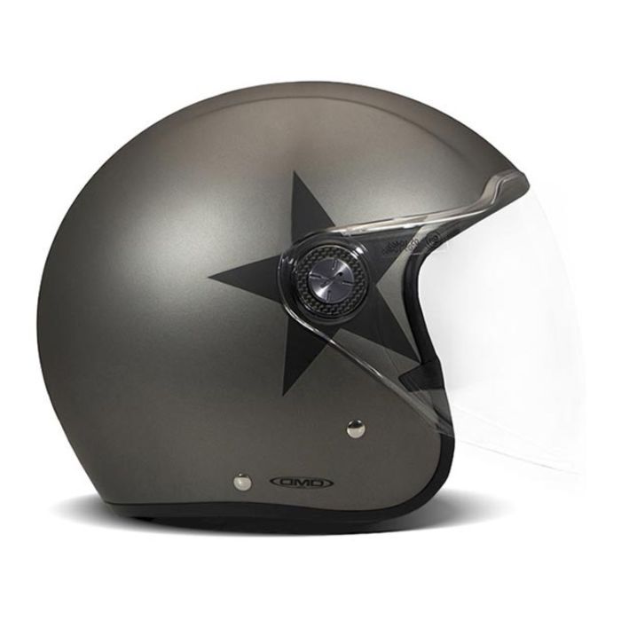 Casco Demi-jet Dmd P1 Color Star Grey